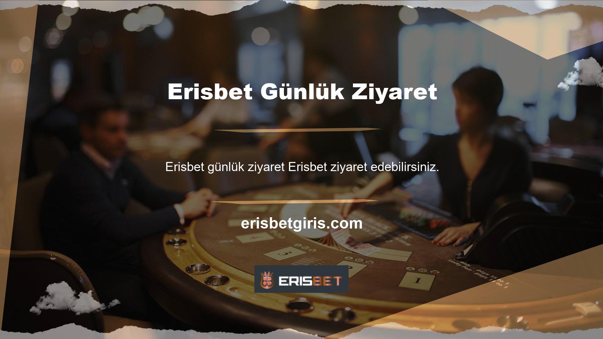 Erisbet her gün web sitesinde Canlı Bingo'yu çiziyor